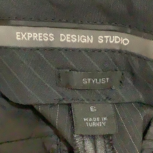 Express Design Studio Stripe Pants - Picture 7 of 8